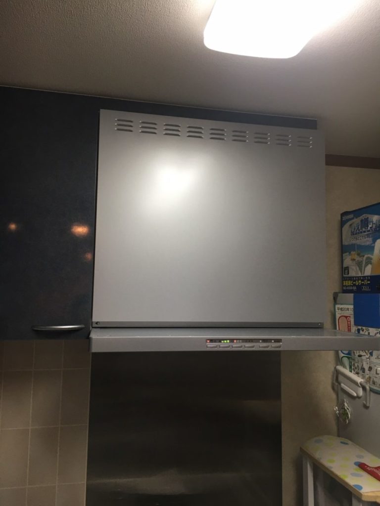 品川区にてレンジフード交換工事 大田区でリフォームのご相談ならケイワン リフォームまでご相談ください